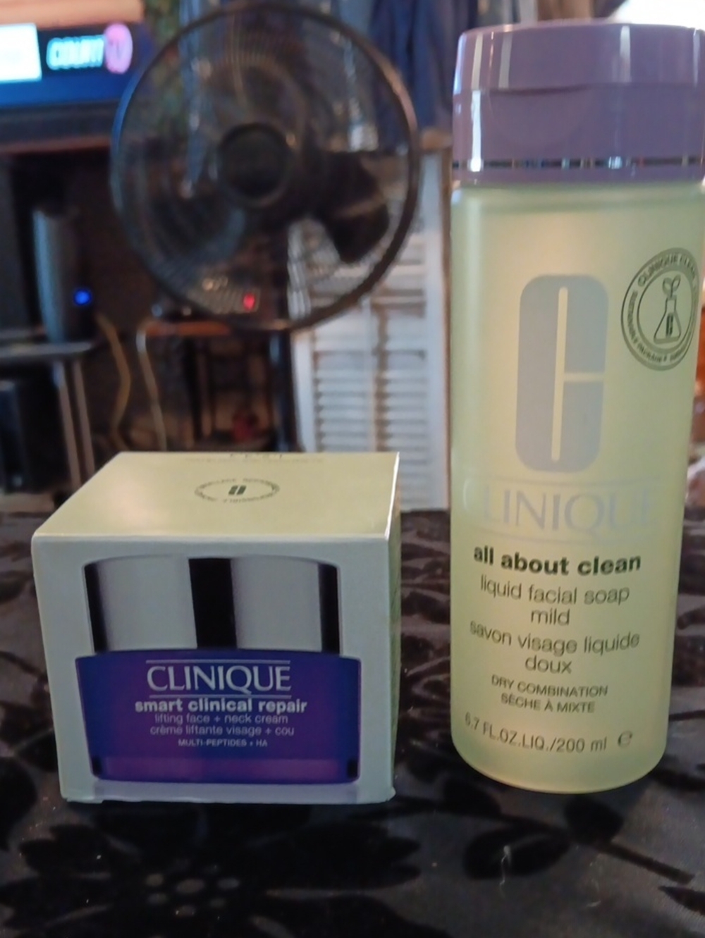 CLINIQUE SMART CLINICAL REPAIR AND CLINIQUE ALL ABOUT CLEAN